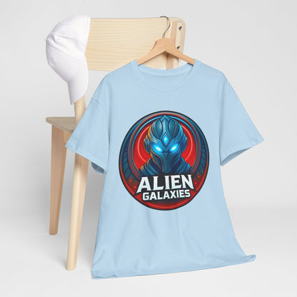 Alien Galaxies T-Shirt — Sci‑Fi Alien Emblem Tee