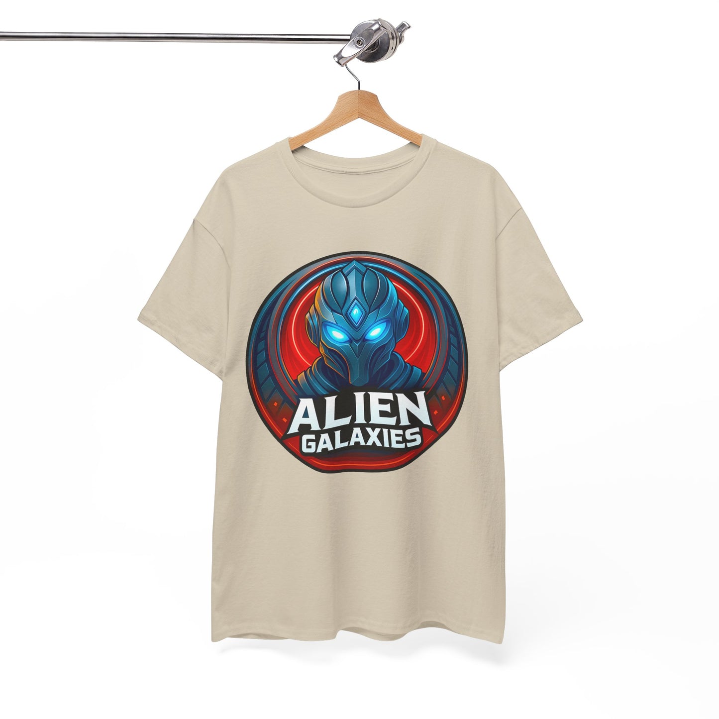 Alien Galaxies T-Shirt — Sci‑Fi Alien Emblem Tee, unisex, t-shirt, png, graphic design