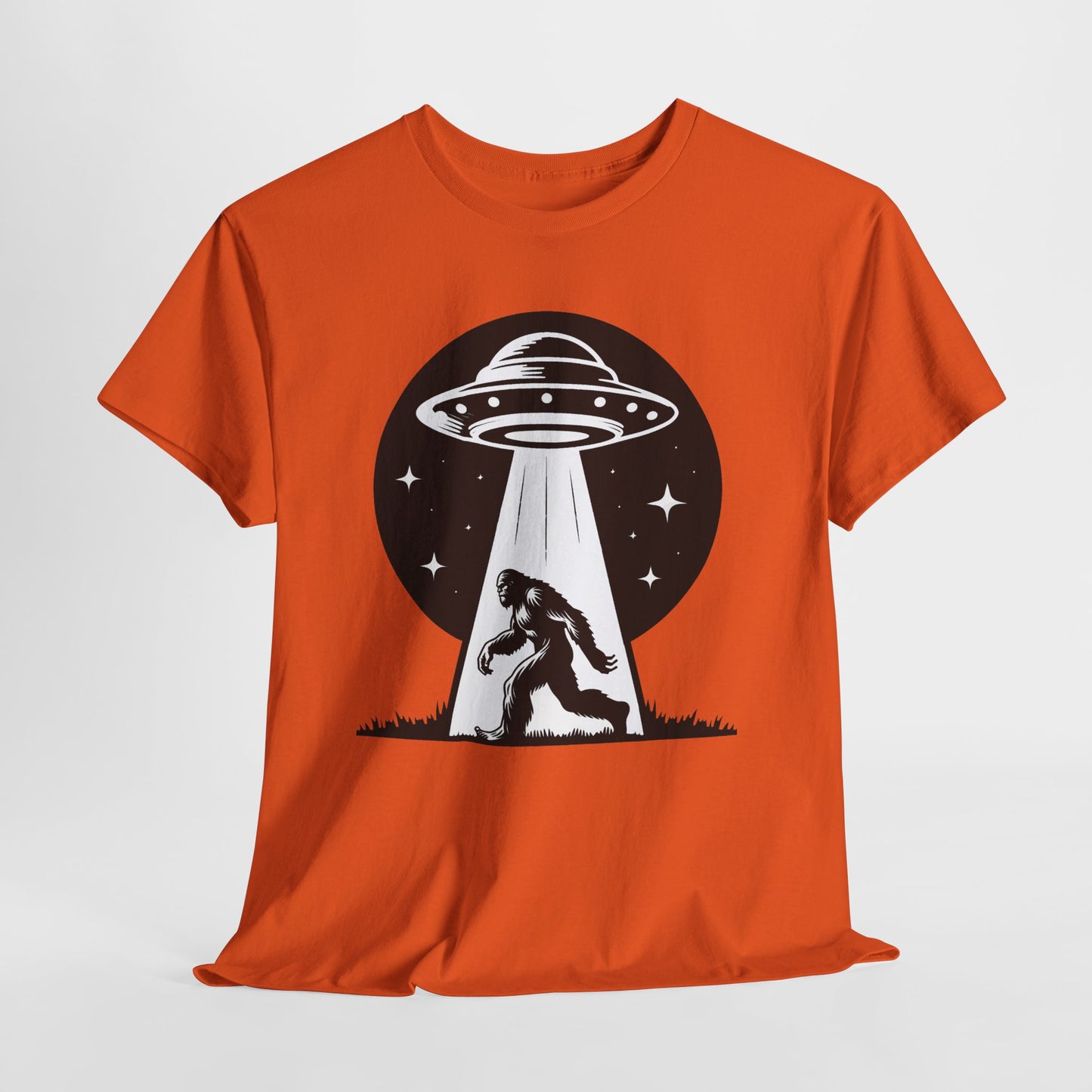 Bigfoot UFO Unisex Tee Graphic Design T-Shirt, GraphicTees, png, sublimation