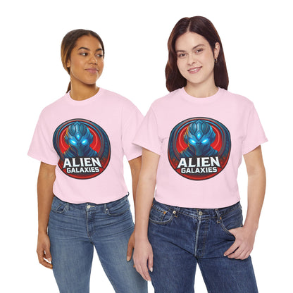 Alien Galaxies T-Shirt — Sci‑Fi Alien Emblem Tee