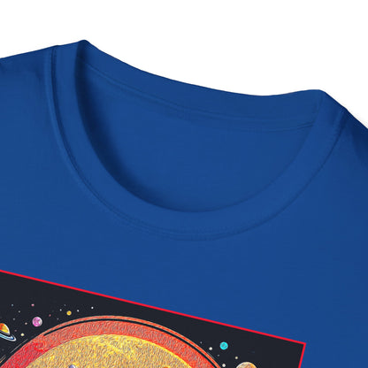 Astronaut Adventure T-Shirt | Cosmic Space Tee, Unisex Graphic Shirt, Gift for Space Lovers, Festival Wear, Outer Space Design