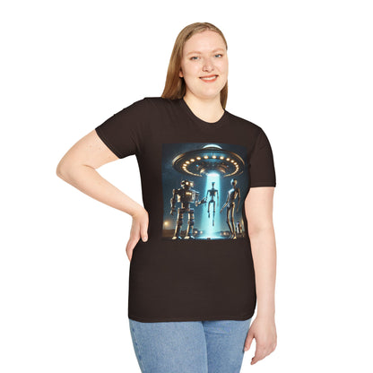 Retro Sci-Fi Unisex T-Shirt Cool Graphic Tee