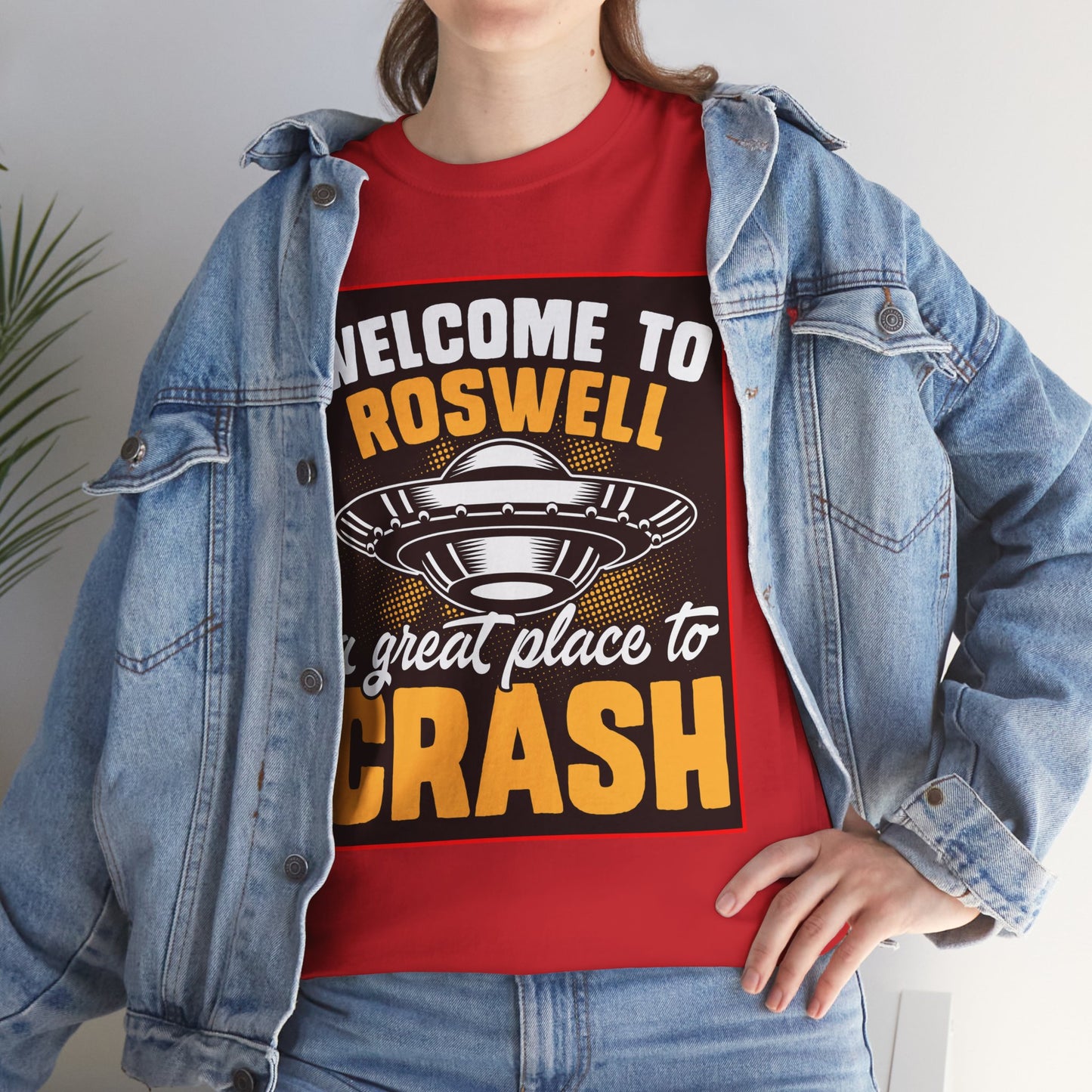 Roswell, UFO, Unisex Heavy Cotton Tee, graphic design, png, t-shirts, t-shirt, tshirts