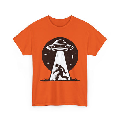 Bigfoot UFO Unisex Tee Graphic Design T-Shirt, GraphicTees, png, sublimation
