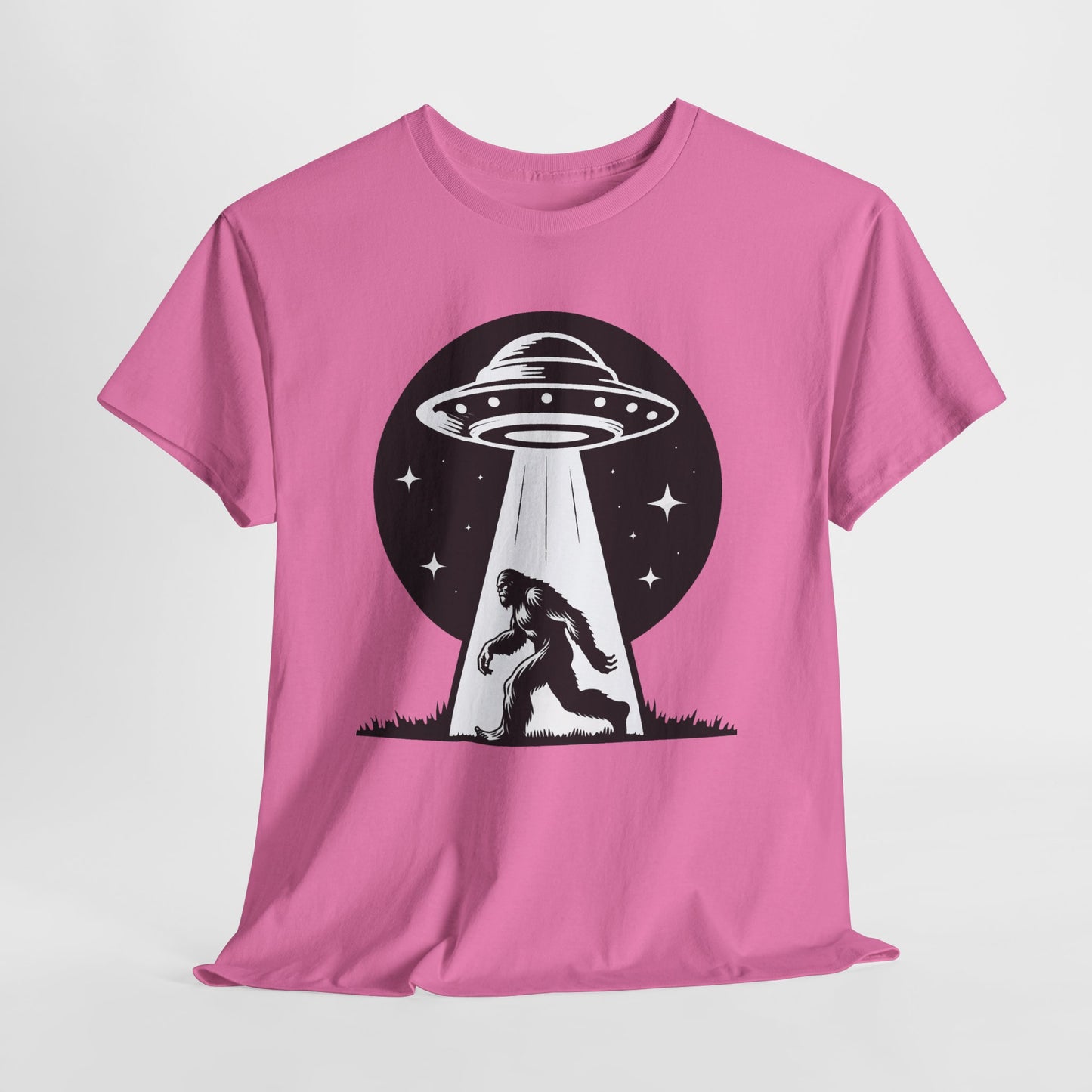 Bigfoot UFO Unisex Tee Graphic Design T-Shirt, GraphicTees, png, sublimation