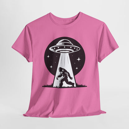 Bigfoot UFO Unisex Tee Graphic Design T-Shirt, GraphicTees, png, sublimation