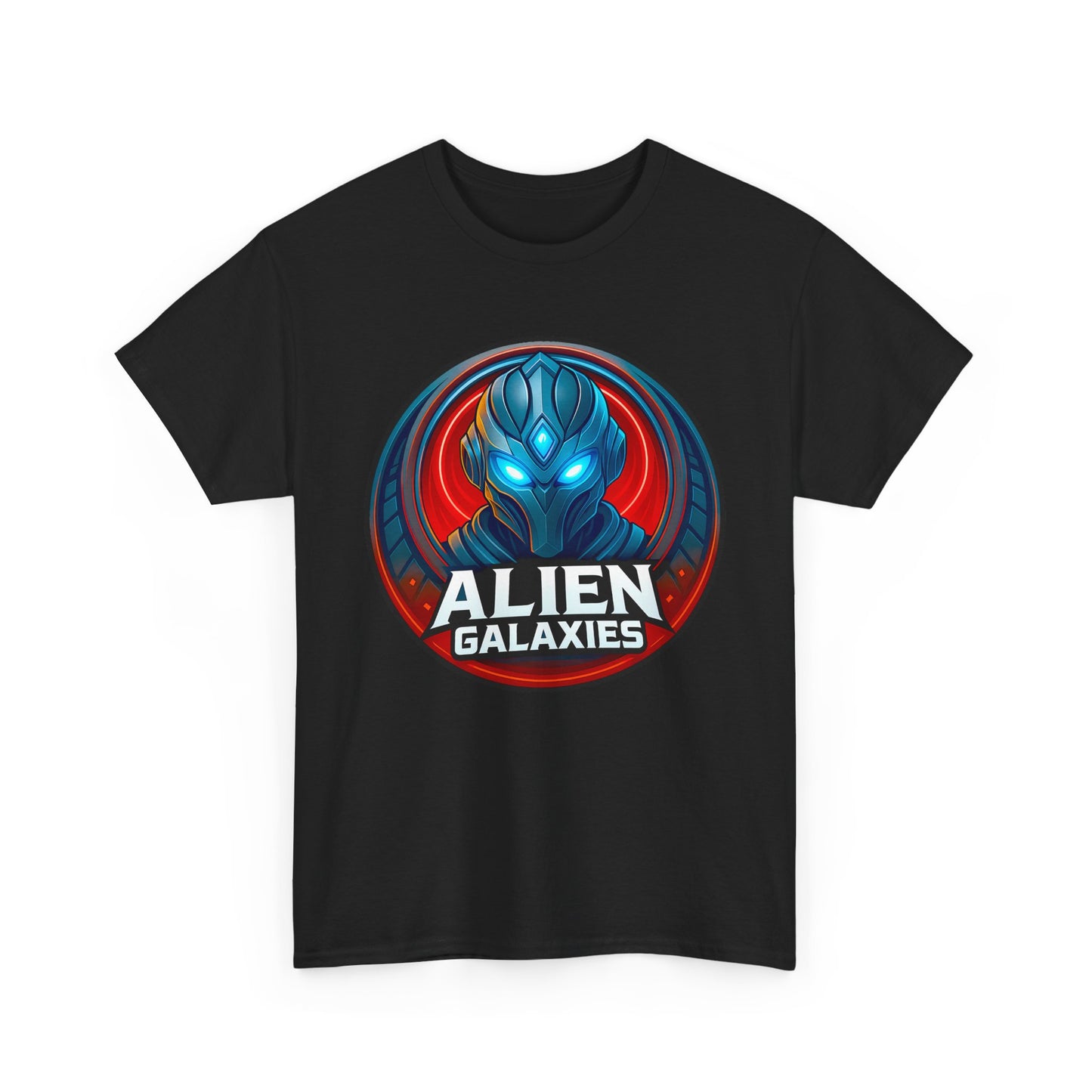 Alien Galaxies T-Shirt — Sci‑Fi Alien Emblem Tee, unisex, t-shirt, png, graphic design