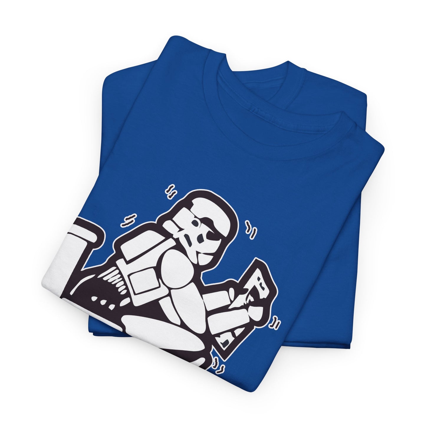 Use The Force, Unisex Heavy Cotton Tee, Star Wars, funny, restroom jokes, graphic design, png