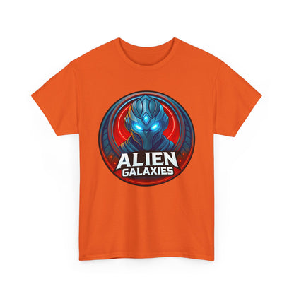 Alien Galaxies T-Shirt — Sci‑Fi Alien Emblem Tee, unisex, t-shirt, png, graphic design