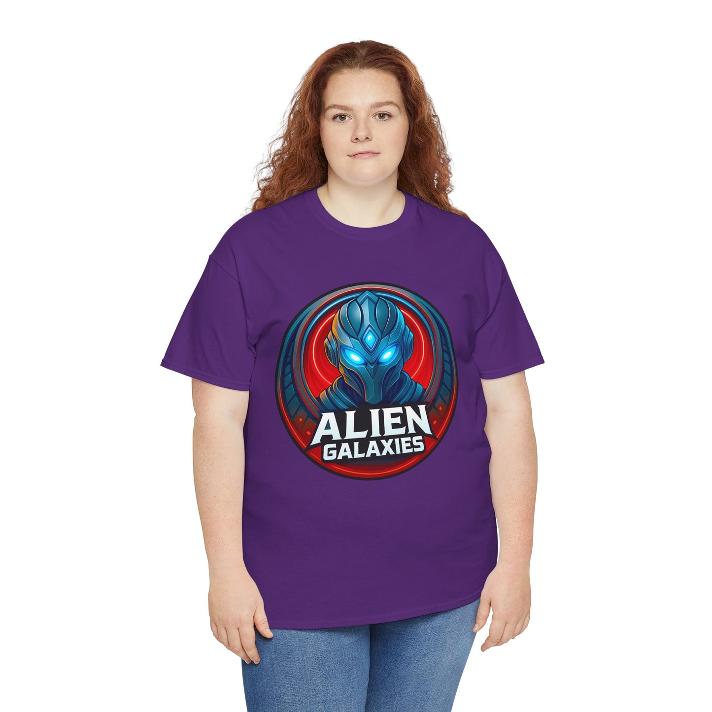 Alien Galaxies T-Shirt — Sci‑Fi Alien Emblem Tee, unisex, t-shirt, png, graphic design