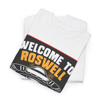Roswell, UFO, Unisex Heavy Cotton Tee