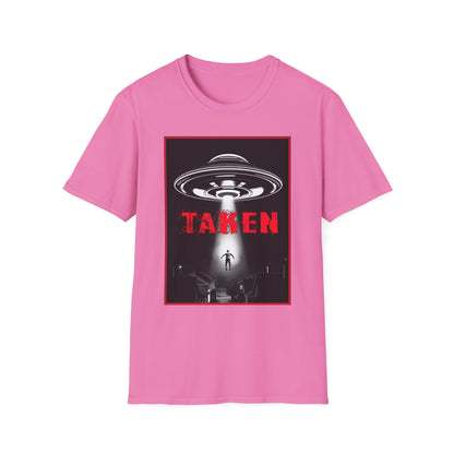 Taken, Alien Abduction, Unisex T-Shirt, Taken Graphic Tee, UFO Gift, Casual Wear, Sci-Fi Fan Apparel, Fun Statement Shirt, GraphicTees