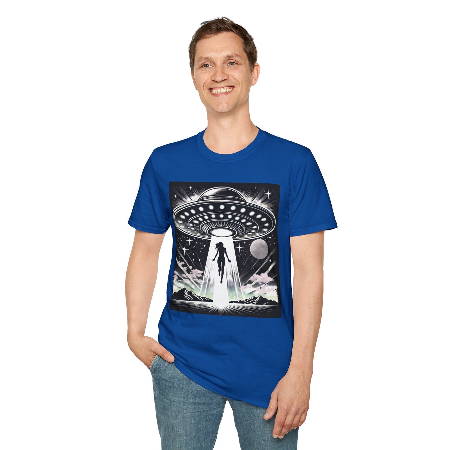 Cosmic Alien Abduction T-Shirt, Retro UFO Shirt, t-shirts, tshirts, Space Enthusiast Apparel, Graphic Tee, Gift for Sci-Fi Lovers, tees, png