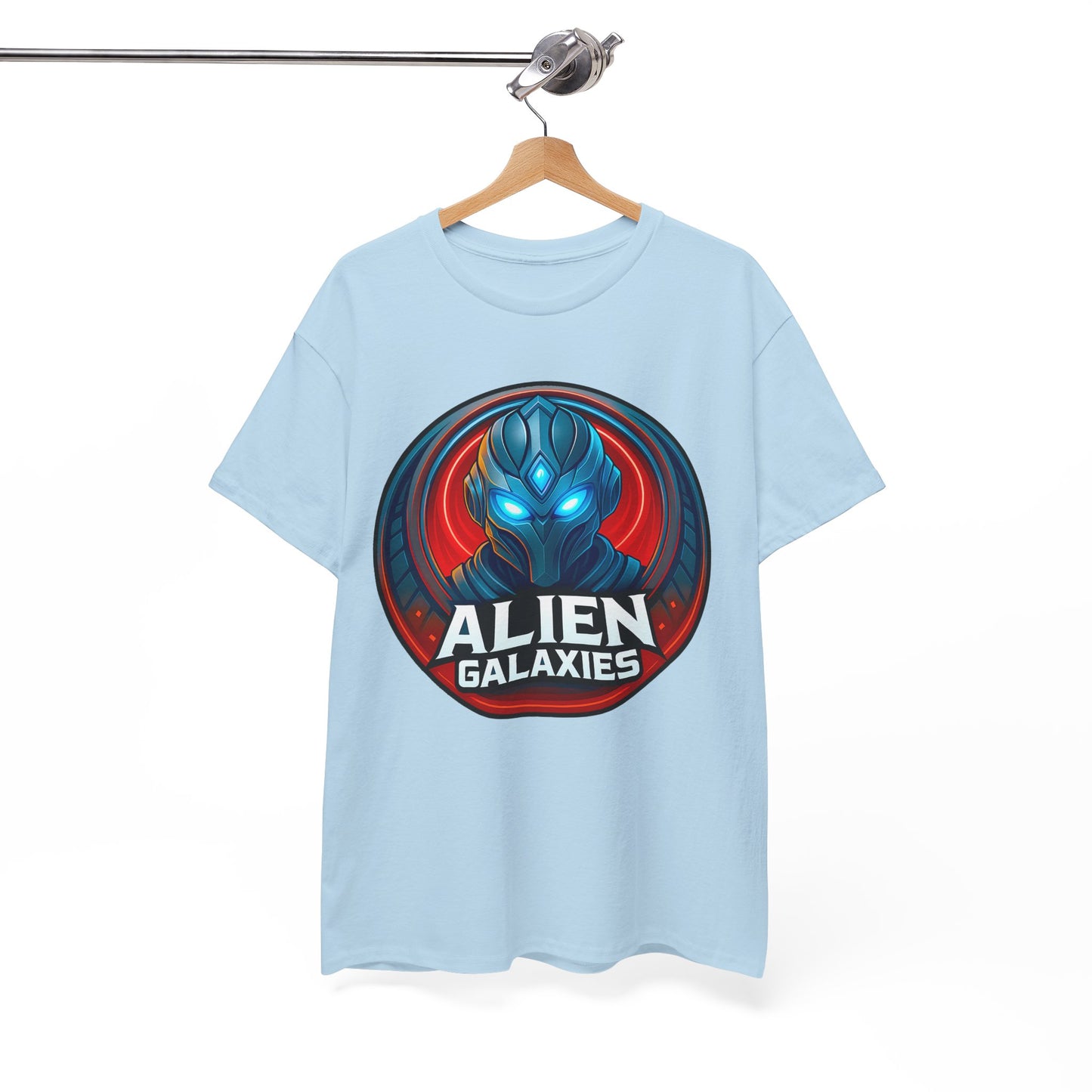 Alien Galaxies T-Shirt — Sci‑Fi Alien Emblem Tee, unisex, t-shirt, png, graphic design