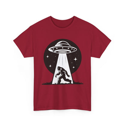 Bigfoot UFO Unisex Tee Graphic Design T-Shirt, GraphicTees, png, sublimation
