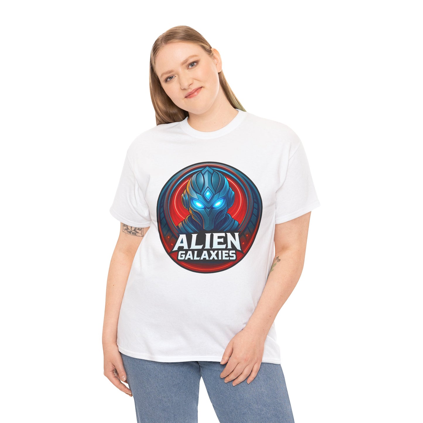Alien Galaxies T-Shirt — Sci‑Fi Alien Emblem Tee