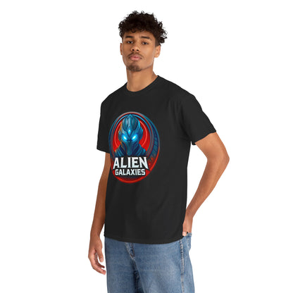 Alien Galaxies T-Shirt — Sci‑Fi Alien Emblem Tee