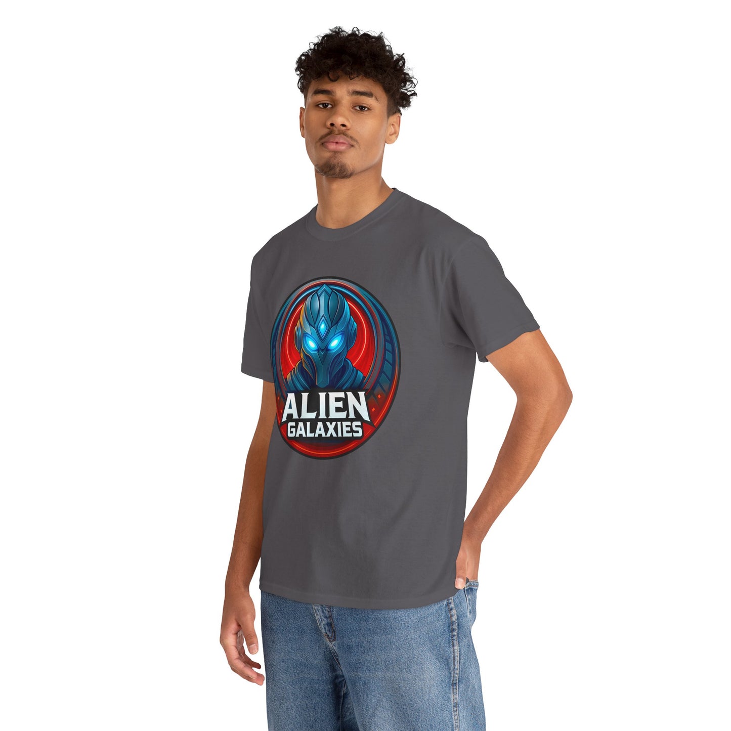 Alien Galaxies T-Shirt — Sci‑Fi Alien Emblem Tee