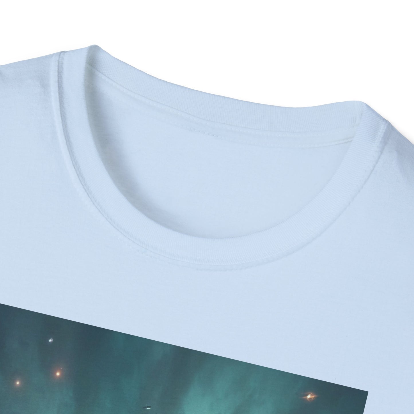 Roswell City Limits, Alien Sunset Softstyle T-Shirt | Unisex Graphic Tee, UFO Theme Shirt, Casual, Gift for Sci-Fi Lovers, Summer Fashion