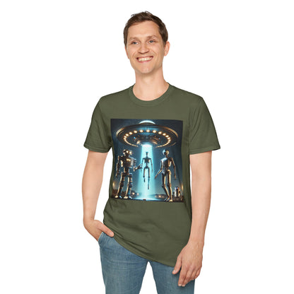 Retro Sci-Fi Unisex T-Shirt Cool Graphic Tee