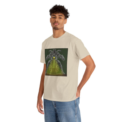 Alien Biker Neon Sci‑Fi Motorcycle T-Shirt