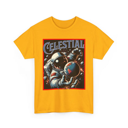 Celestial Astronaut Tee - Unisex Vintage Space Graphic T-Shirt, png, t-shirt, tshirts