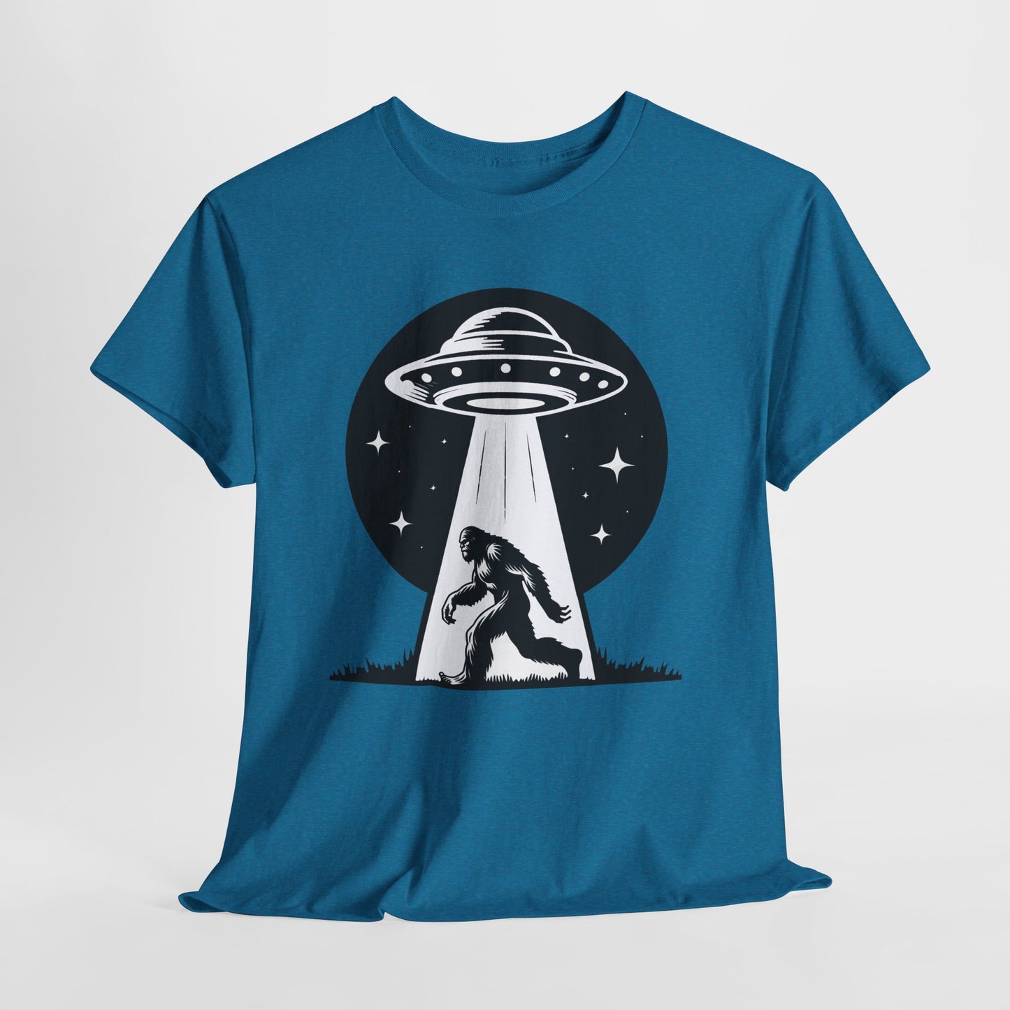 Bigfoot UFO Unisex Tee Graphic Design T-Shirt, GraphicTees, png, sublimation