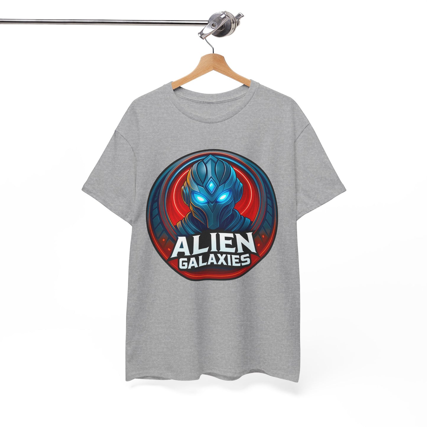 Alien Galaxies T-Shirt — Sci‑Fi Alien Emblem Tee, unisex, t-shirt, png, graphic design