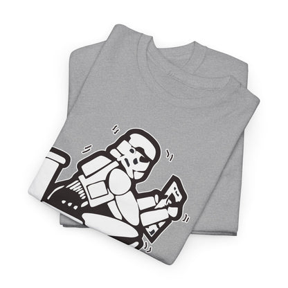 Use The Force, Unisex Heavy Cotton Tee, Star Wars, funny, restroom jokes, graphic design, png