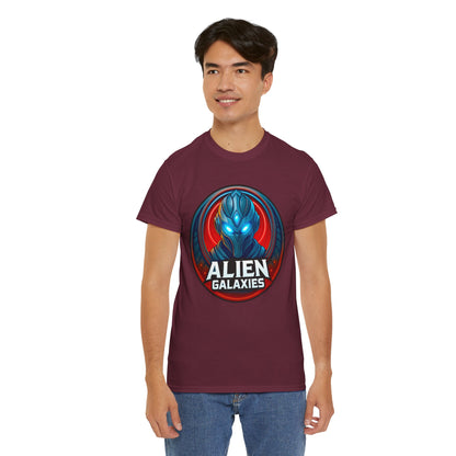 Alien Galaxies T-Shirt — Sci‑Fi Alien Emblem Tee