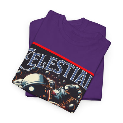 Celestial Astronaut Tee - Unisex Vintage Space Graphic T-Shirt, png, t-shirt, tshirts