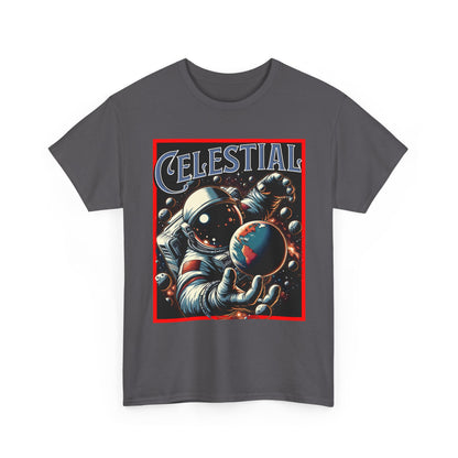 Celestial Astronaut Tee - Unisex Vintage Space Graphic T-Shirt, png, t-shirt, tshirts