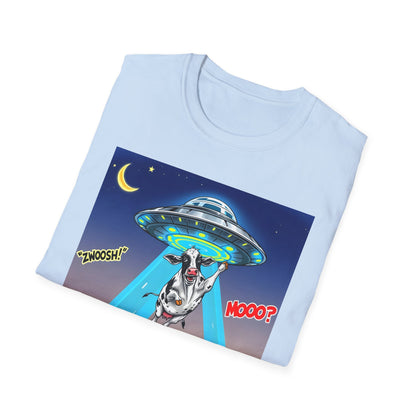 Got Milk? Funny Unisex Softstyle T-Shirt, Humorous Tee, Perfect for Cow Lovers, Milking Day, Farm-themed Gifts, Quirky Apparel, graphic