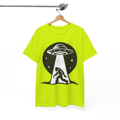 Bigfoot UFO Unisex Tee Graphic Design T-Shirt, GraphicTees, png, sublimation
