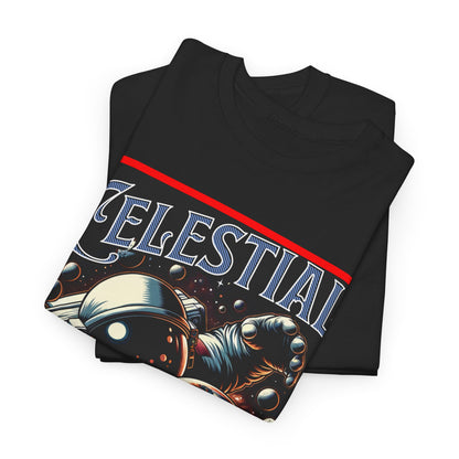 Celestial Astronaut Tee - Unisex Vintage Space Graphic T-Shirt, png, t-shirt, tshirts