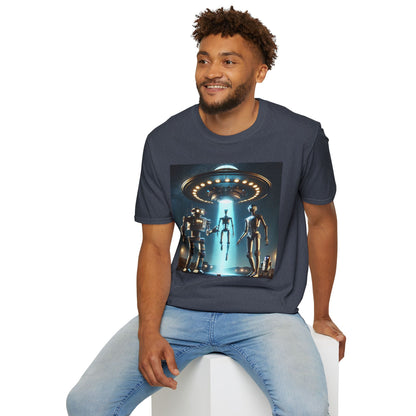 Retro Sci-Fi Unisex T-Shirt Cool Graphic Tee