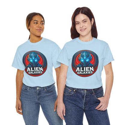Alien Galaxies T-Shirt — Sci‑Fi Alien Emblem Tee