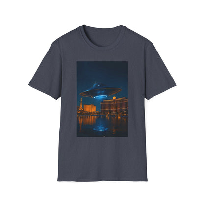 Mysterious UFO Over Vegas Unisex T-Shirt