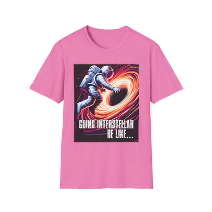 Interstellar BlackHole, Space Voyager Graphic Tee, Going Interstellar T-Shirt, Astronaut Shirt, Gift for Sci-Fi Lovers, Cool Casual Wear, t-shirts