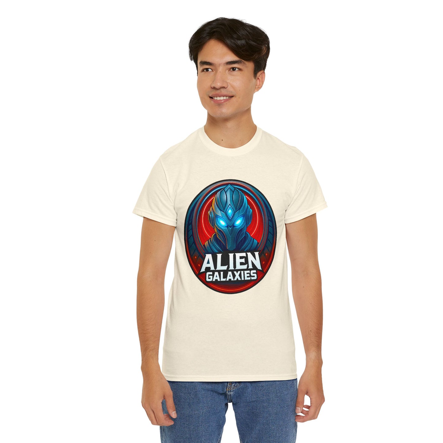 Alien Galaxies T-Shirt — Sci‑Fi Alien Emblem Tee