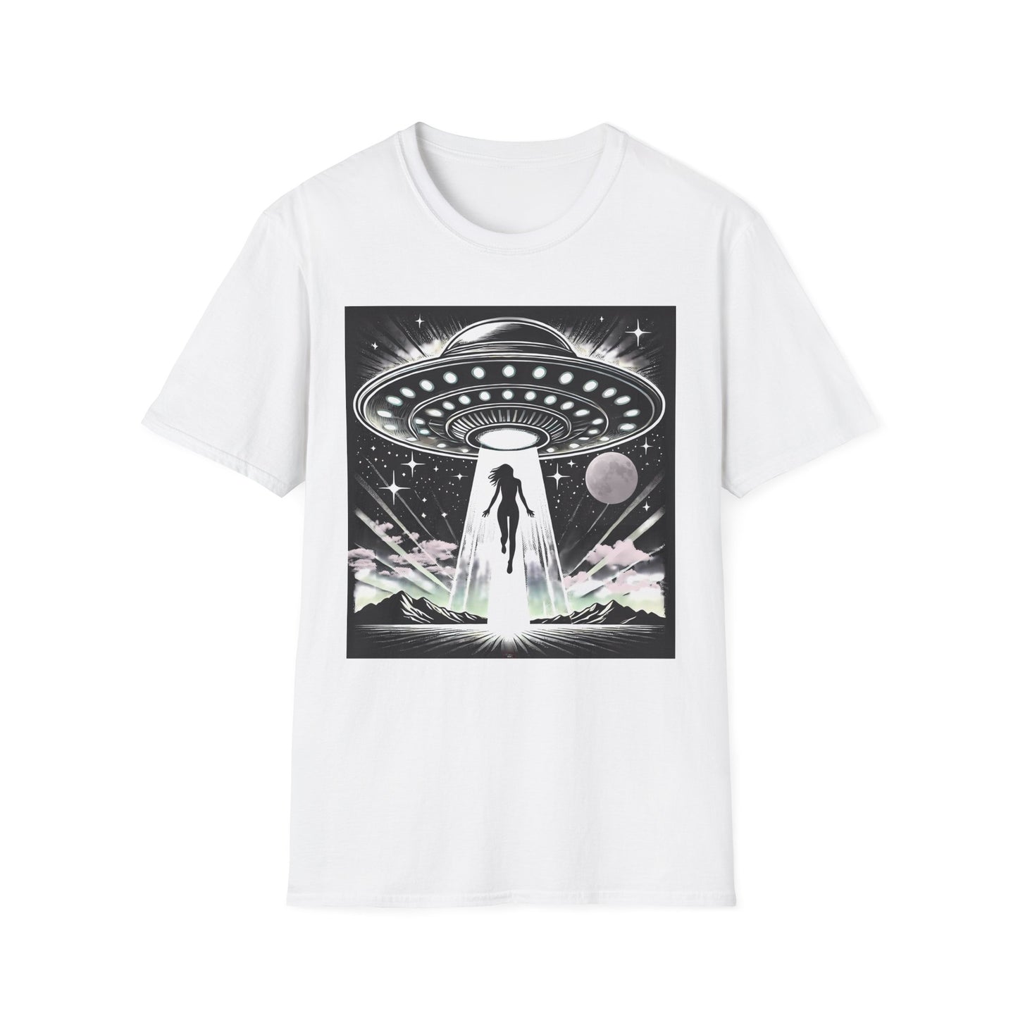 Cosmic Alien Abduction T-Shirt, Retro UFO Shirt, t-shirts, tshirts, Space Enthusiast Apparel, Graphic Tee, Gift for Sci-Fi Lovers, tees, png