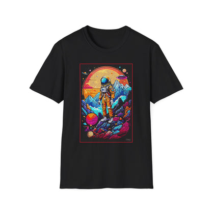 Astronaut Adventure T-Shirt | Cosmic Space Tee, Unisex Graphic Shirt, Gift for Space Lovers, Festival Wear, Outer Space Design